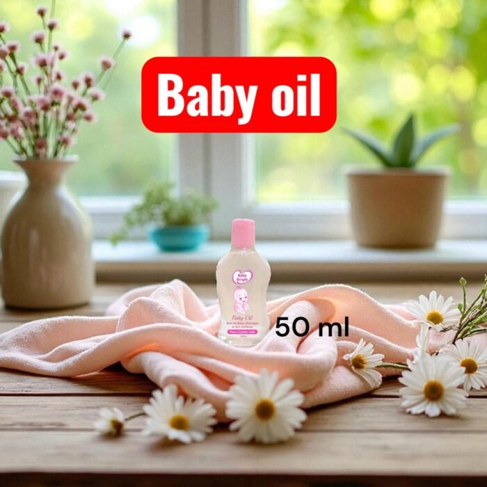 Baby Bright Natural Baby Oil 50ml - Image 2